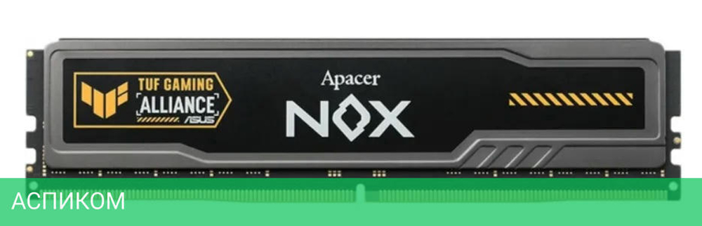 Оперативная память Apacer NOX TUF 16GB DDR5 PC5-48000 (AH5U16G60C622UTAA-1)