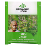 Organic India, чай с тулси, зеленый, 18 пакетиков, 34,2 г (1,21 унции)