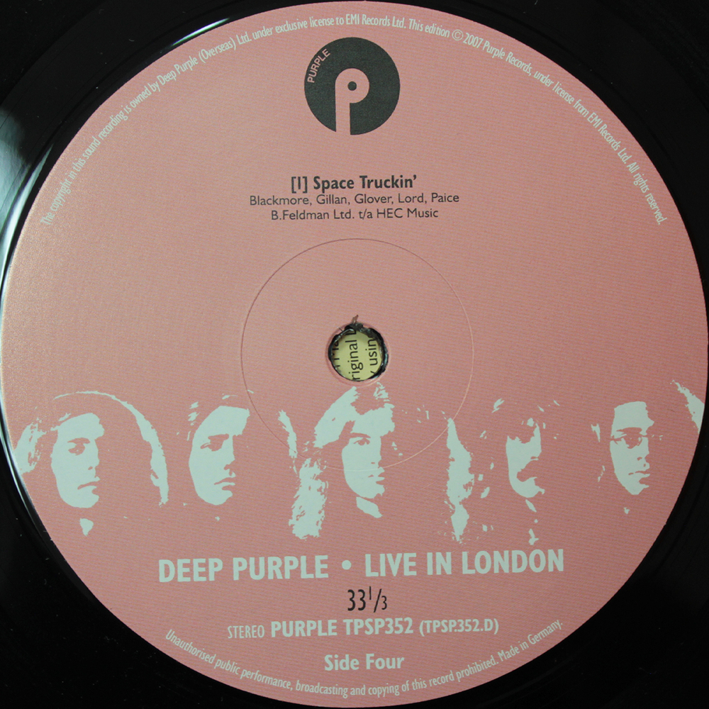 Deep Purple / Live In London (2LP)