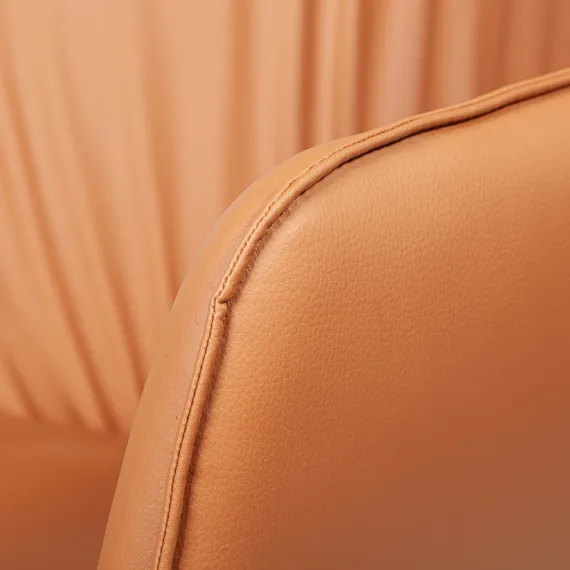Полукресло Sofia, терракотовая экокожа Soft-Touch