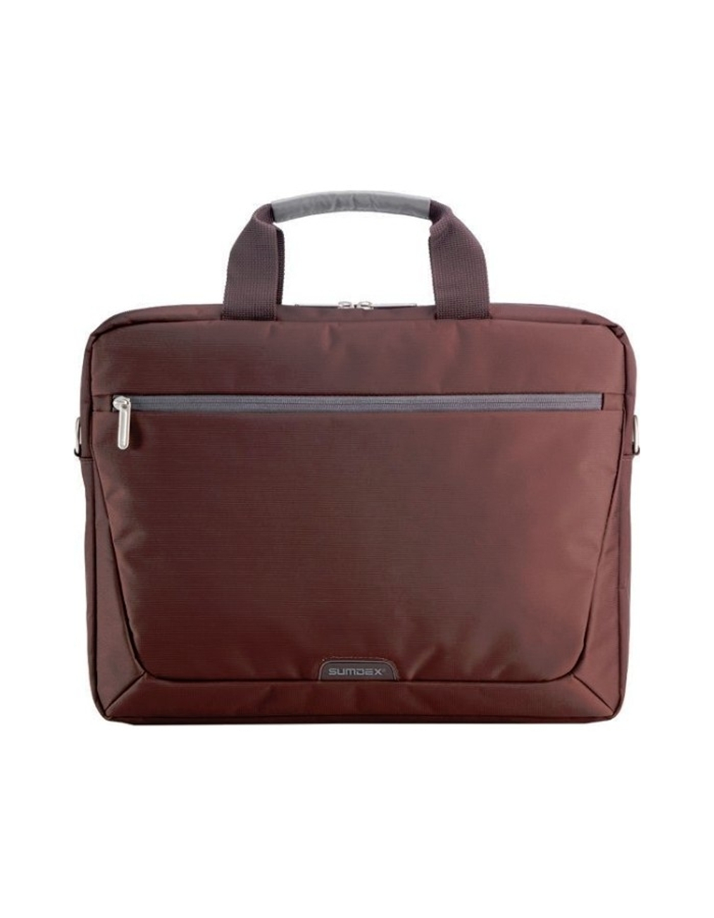 Сумка SUMDEX PON-111BR (нейлон, коричневая до 15,6")