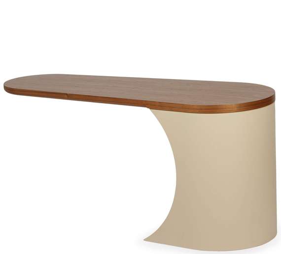 Рабочий стол Rome 160x60 см, шпон ореха