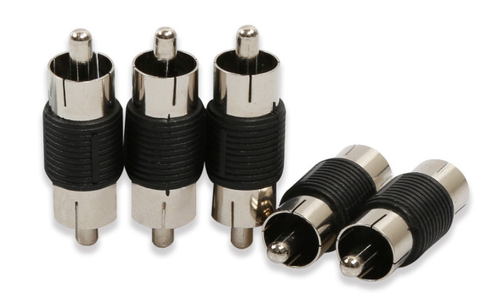 RCA-M переходник (папа-папа) для соединения кабелей