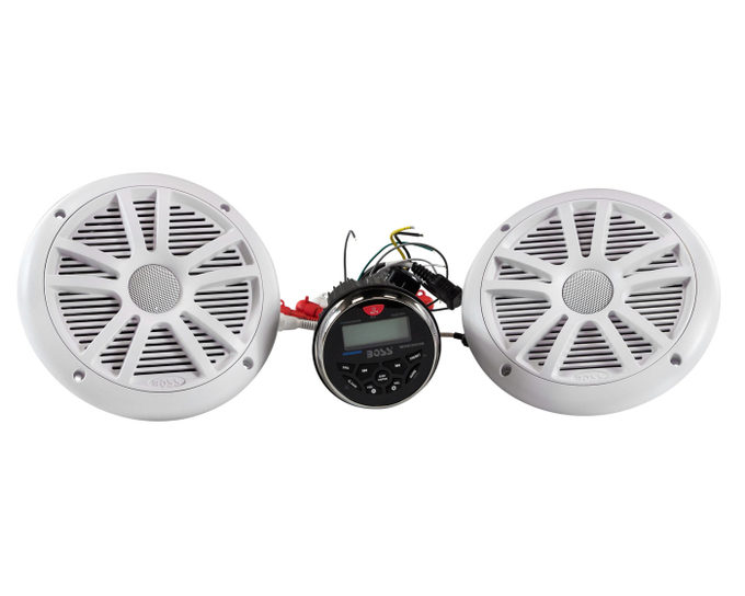 Аудиосистема (магнитола, 2 колонки, бокс)