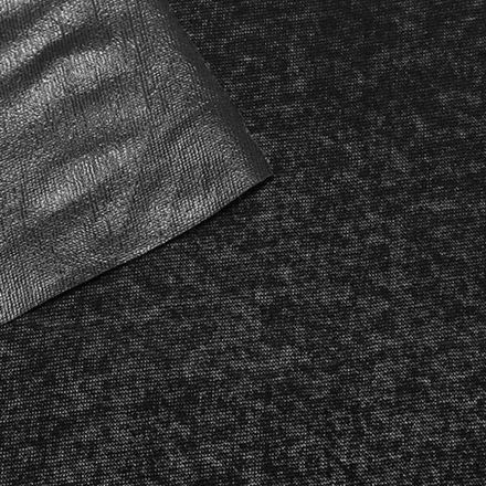 Джерси 170 на клеевой основе, 150х100см, чёрный