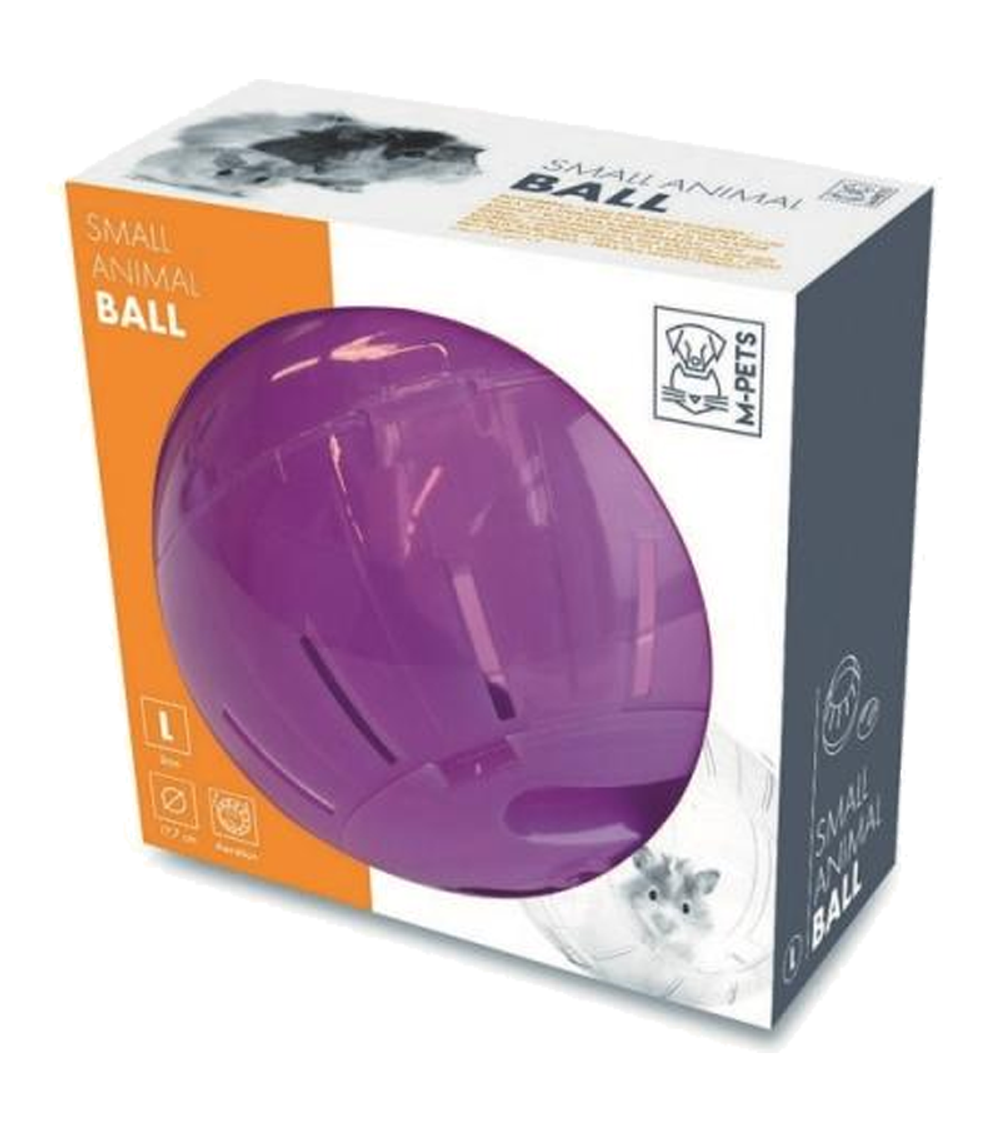 Прогулочный шар для хомяков фиолетовый 17,7см MPets