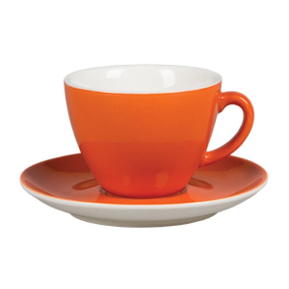 Чайная пара 180 мл оранжевая d 8,7 см h6,5 см   (Бариста) P.L. Proff Cuisine [6]