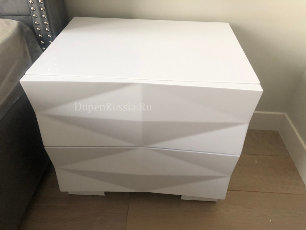 Тумба прикроватная М-153 белая