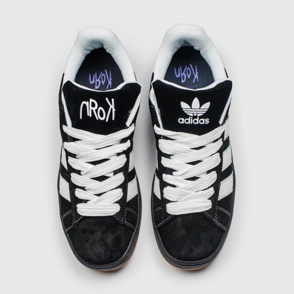 кроссовки Adidas Campus 00s Black Gum KORN