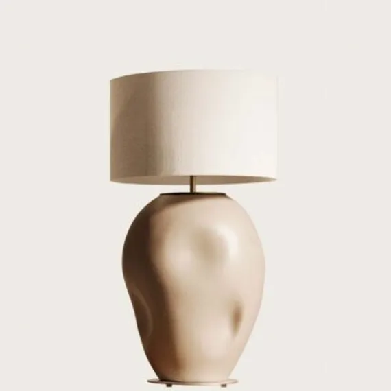 Настольная лампа Ural с белым абажуром 801011/47