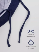 Панама летняя с ушками на завязках для детей