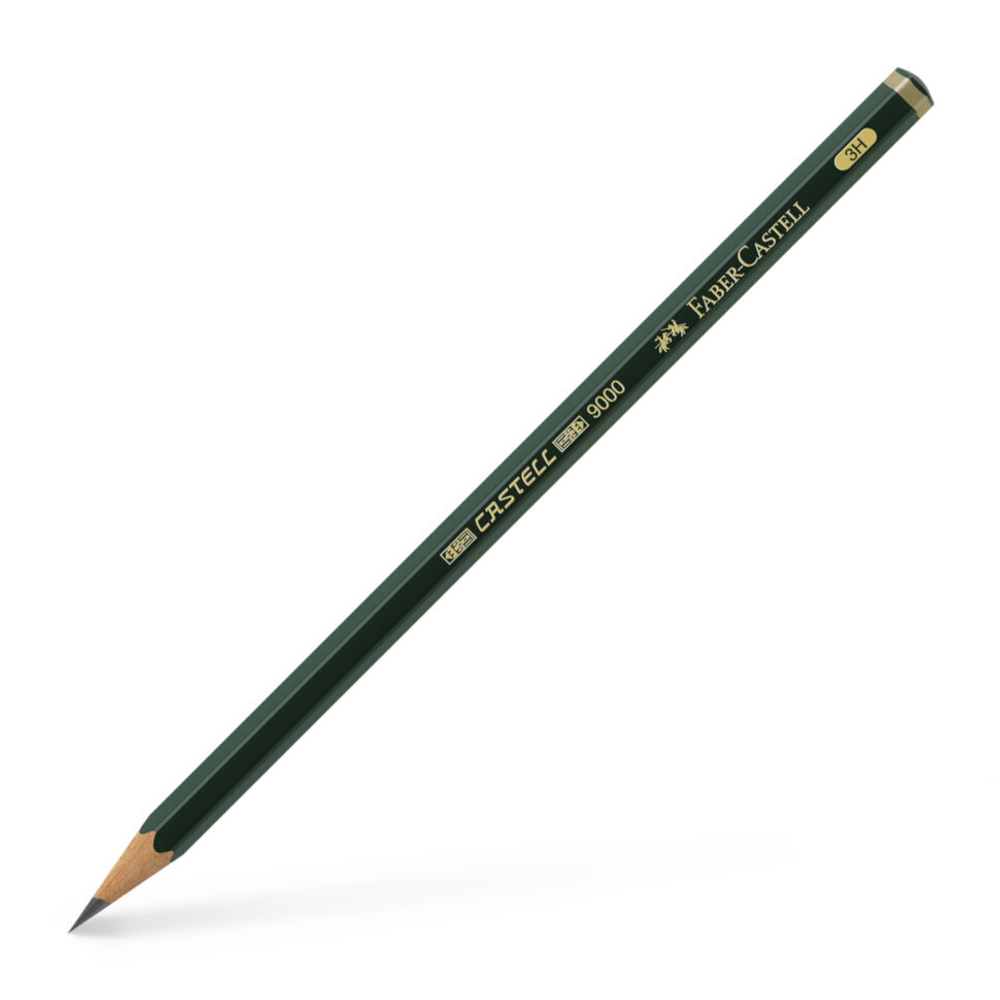 Карандаш ч/г Faber-Castell "Castell 9000" 3Н