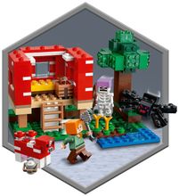 Конструктор LEGO Minecraft 21179 Грибной дом