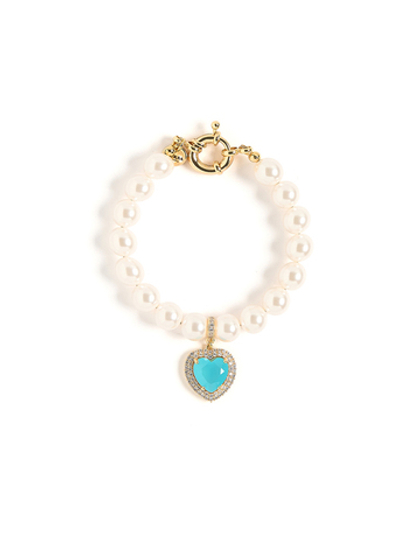 Браслет "Soul Blue Matte" Gold