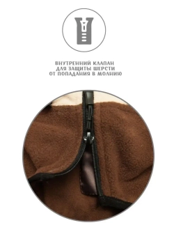 Флисовый комбинезон для собак одежда для таксы