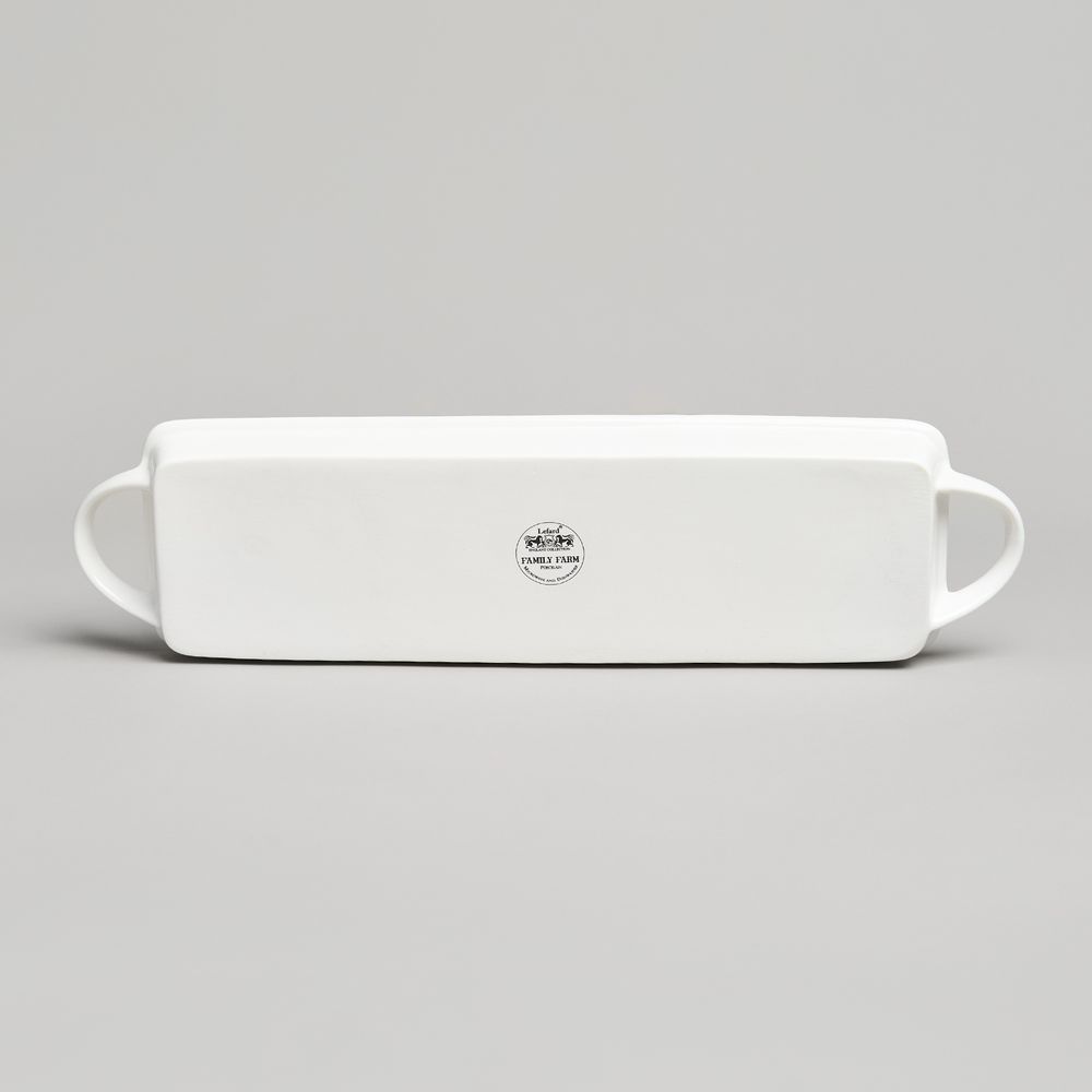 БЛЮДО С РУЧКАМИ LEFARD "FAMILY FARM" ПРЯМОУГ. 42*12*3,5 СМ (КОР=16ШТ.)