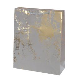 GAEM Пакет подарочный M (бумага 210г/м2, блок микс 12шт), L25,5 W10 H32 см, 4в.