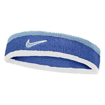 Повязка на голову Nike Swoosh - white/blue/light blue