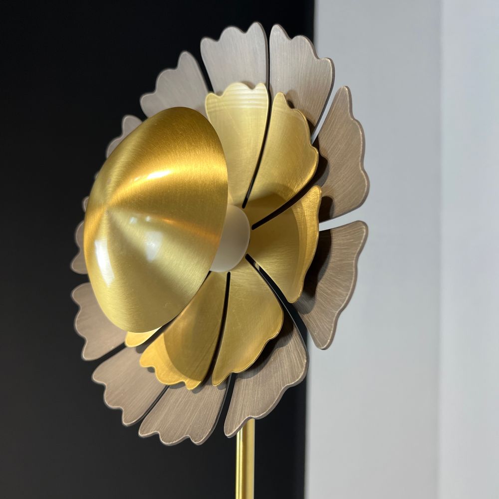 Торшер CAMELLIA FL Латунь