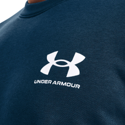 Мужское теннисное поло Under Armour Rival Terry LC Long Sleeve Men - Blue