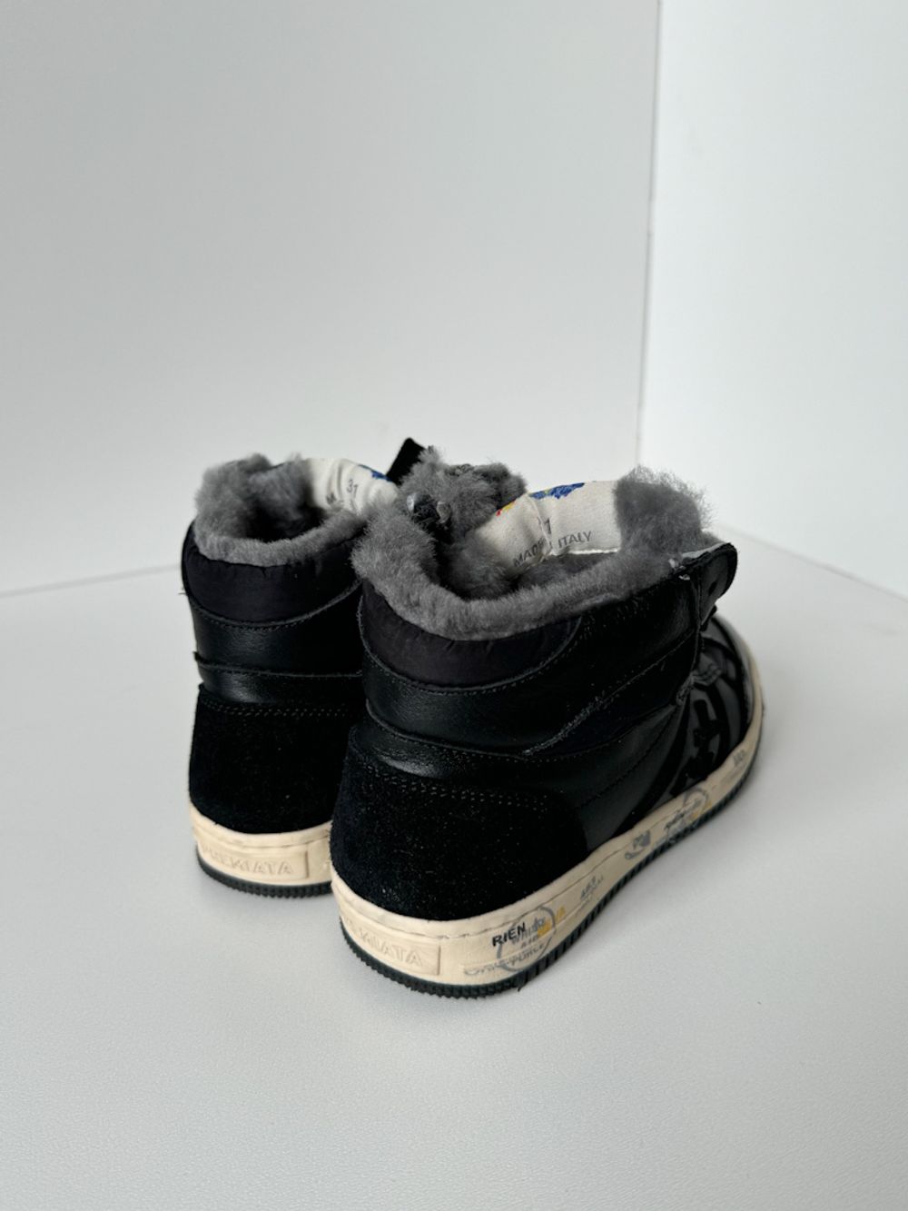 Кожаные кеды на меху Will be Premiata, 31