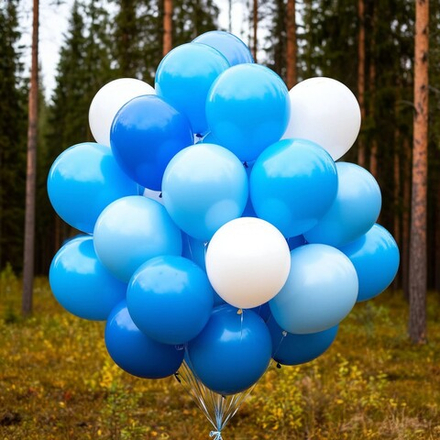 Морская волна. АКЦИЯ! 30 гелиевых шаров