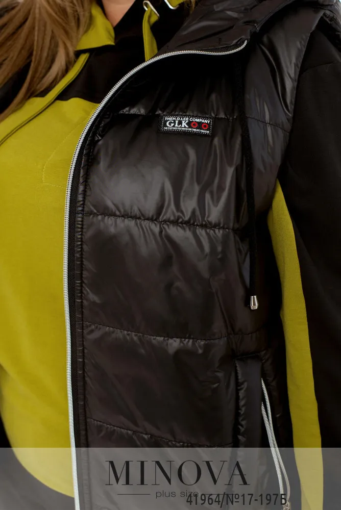 Жилет 17-197Б-черный Minova