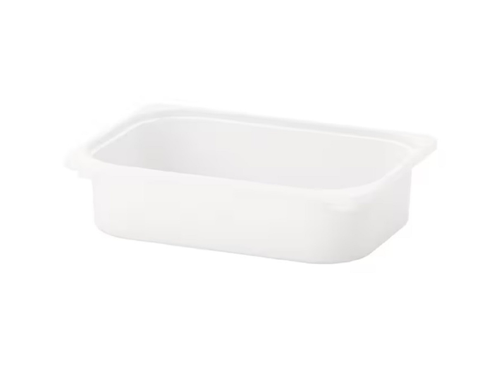Контейнер для стеллажа Труфаст Trofast, 42*30*10, белый