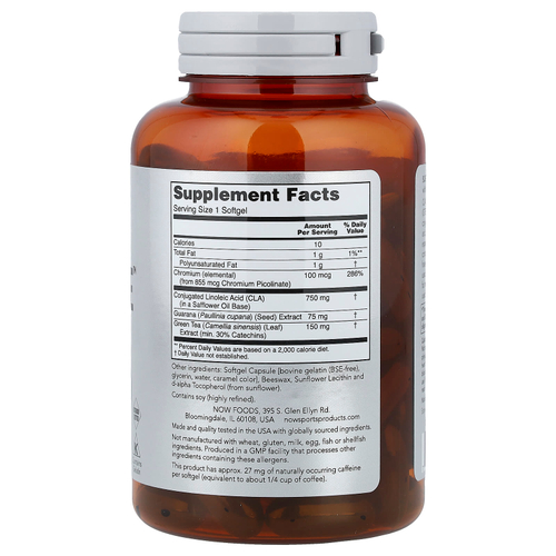 NOW Foods, Sports, CLA Extreme™, 90 капсул