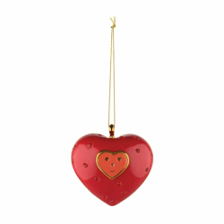 Alessi - Кулон Cuore e Cuora в форме елочки в форме сердца / артикул   MJ16 11  / GTIN 8003299428595