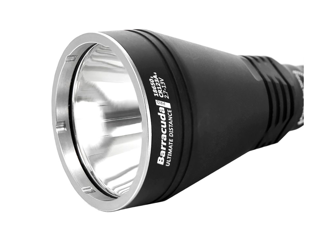 Фонарь поисковый Armytek Barracuda PRO V2 XHP35 HI, 1390 lm, тёплый, до 771м, 2x18650 (не входит в комплект), IP68, 259г