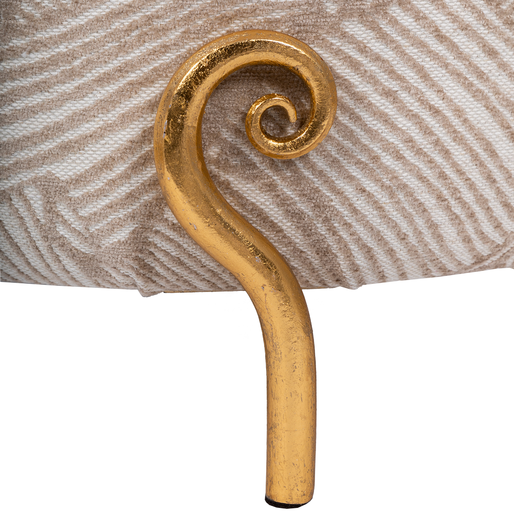 Банкетка Шарман Беж Золото