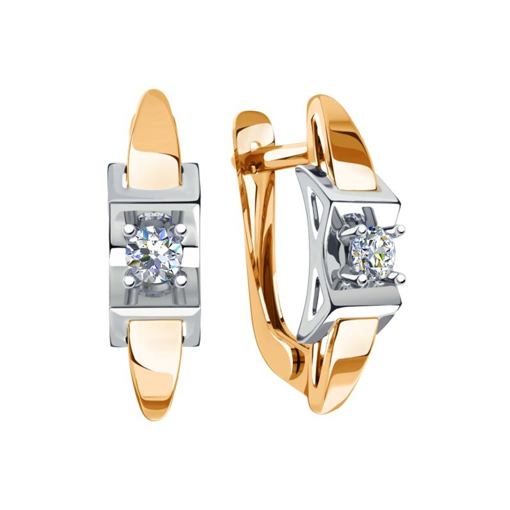 Серьги из золота 585 пробы