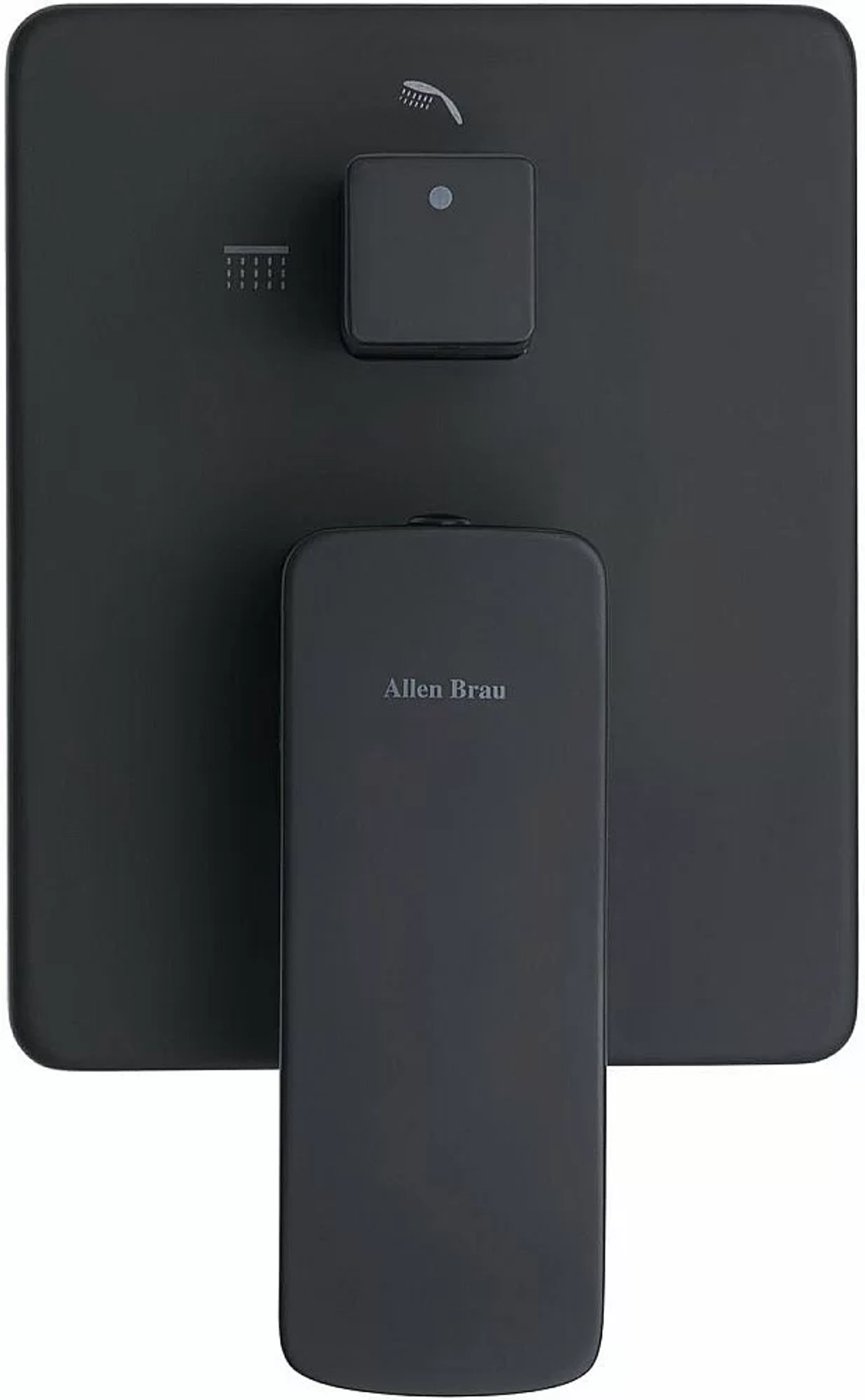 Смеситель для душа Allen Brau Infinity X2 5.21014-31 черный матовый