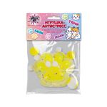 Игрушка-антистресс "КОШАЧЬЯ ЛАПКА С ПОМПОНАМИ", 7х6 см, ассорти 4 цвета, дисплей, JOLLY JOT (ДЖОЛЛИ ДЖОТ), 665774