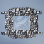 Коробка подарочная «Мужской» , 23.5 × 20.5 × 5.5 см