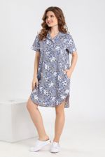 Халат Ирис-4 Виотекс ИНДИГО