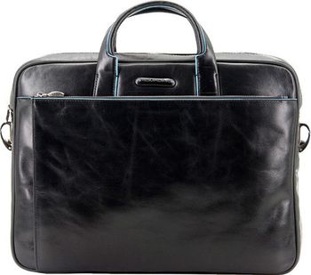 Сумка мужская Piquadro Blue Square черный телячья кожа (CA1903B2/N)