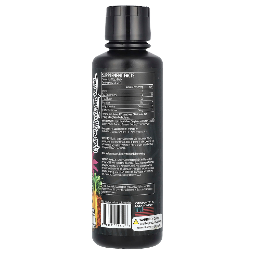 VMI Sports, L-карнитин 3000, Miami Vice, 473 мл (16 жидк. унц.)