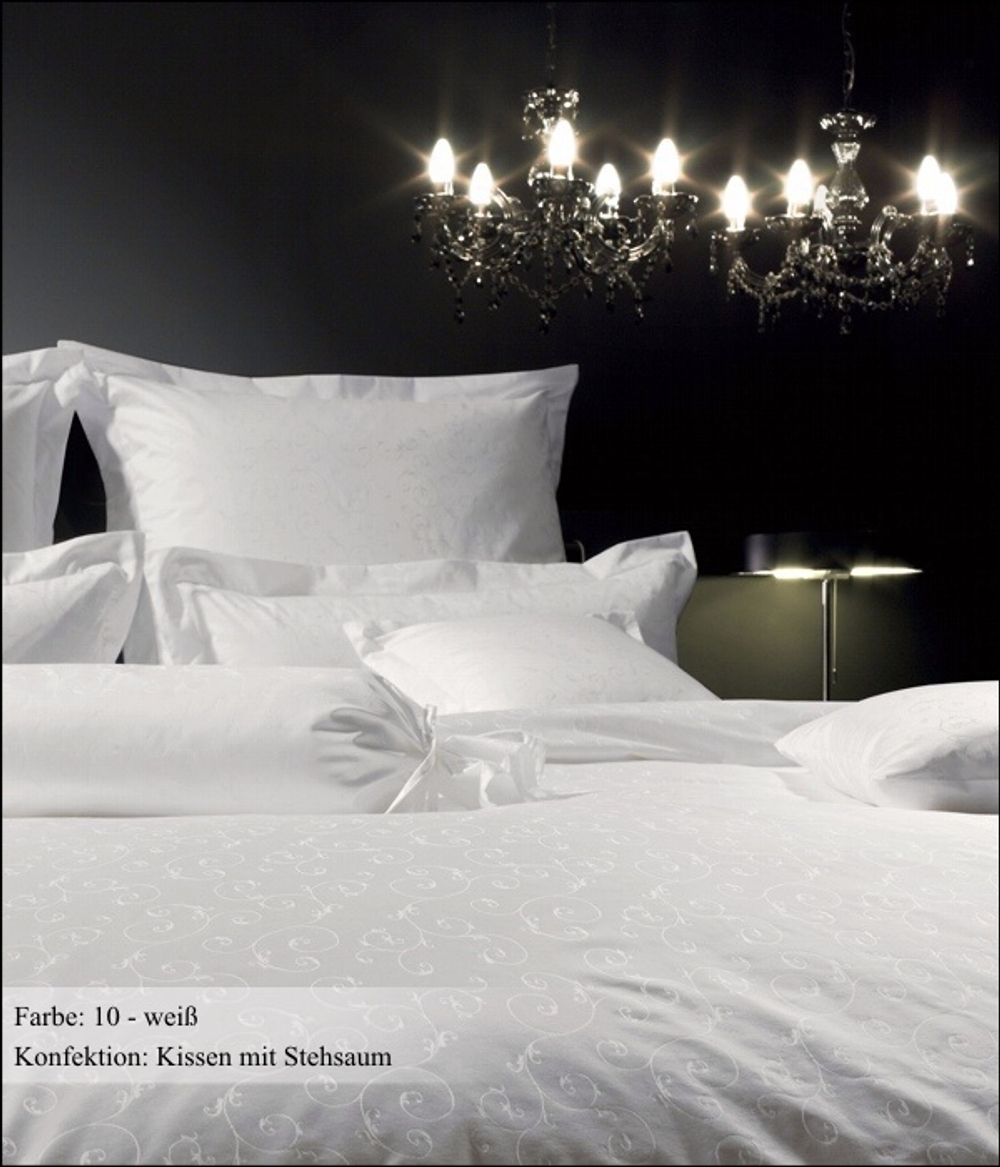 Постельное белье 2 спальное евро Janine Rubin белое