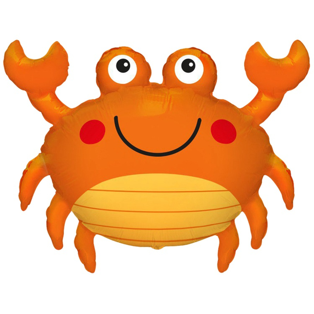 Шар Фольгированный Краб (Ассорти)