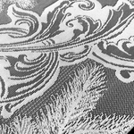 Скатерть ажурная "ФМ. ЗИМНЯЯ СКАЗКА" модель 438. рис. 41, прямоугольная, цвет белый, Россия.