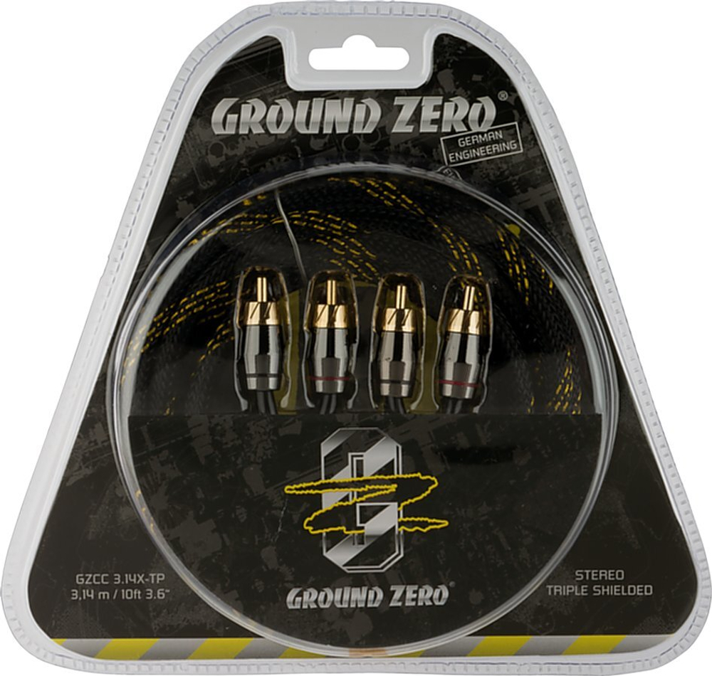 Кабель RCA Ground Zero 3.14X-TP