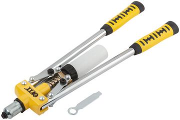 Заклепочник усиленный с длинными ручками, пластиковый контейнер 3,2-4,8 мм (430 мм)