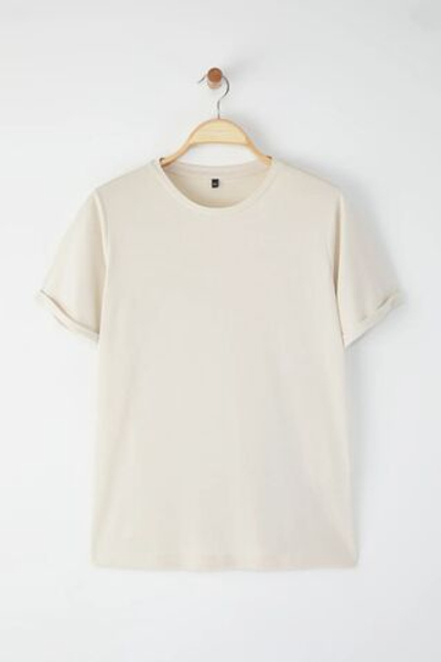 Повседневная футболка больших размеров TBBSS25BF00054