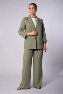 Жакет женский 4034АП, оливковый #259Оа044034АП