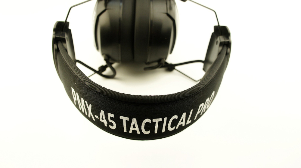 Наушники активные стрелковые PMX Tactical PRO PMX-45 28-85 Дб черный/черный