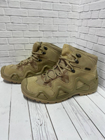 Тактические треккинговые ботинки m6-merlle  / средние /  песок