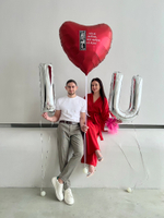 Набор шаров "I Love U", дизайн №2