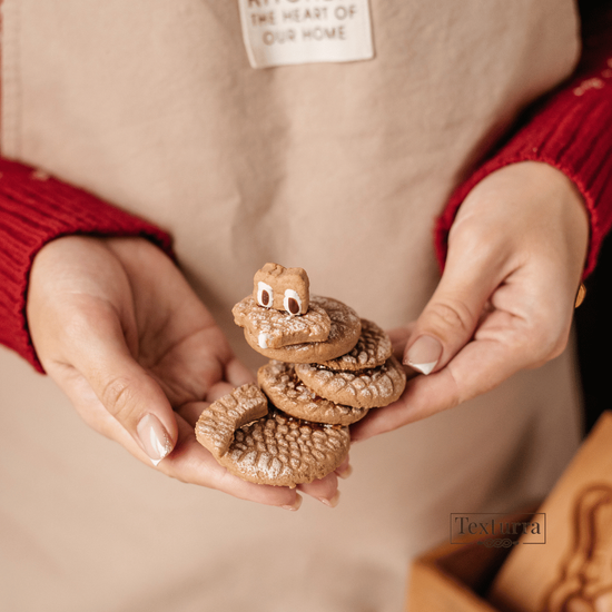 Малая скалка с узором Змеиная кожа